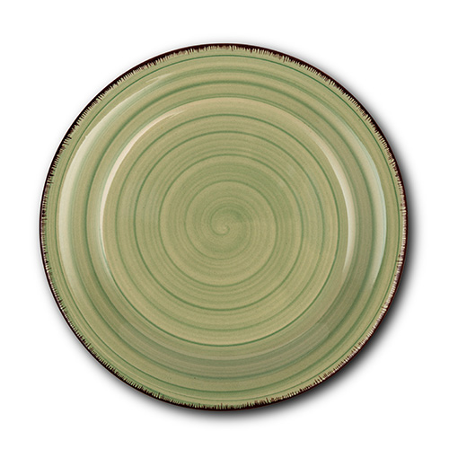 piato-froutou-stoneware-lines-oil-green-19cm