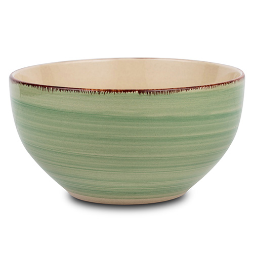 mpol-dhmhtriakwn-stoneware-lines-oil-green-14cm